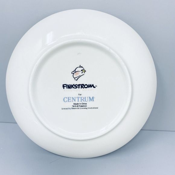 Lot of 2 Finkstrom Golf Humor 6.5" Dessert/Salad/Appetizer Plate Cartoon - Picture 4 of 5